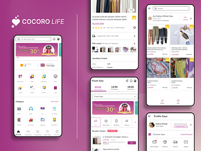 Cocoro life - mobile e-commerce e commerce mobile mobile app mobile design superapp ui uiux ux