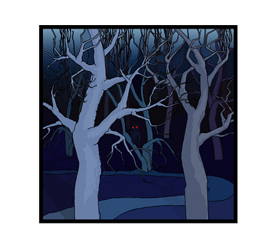 Композиция "Темный лес" illustration