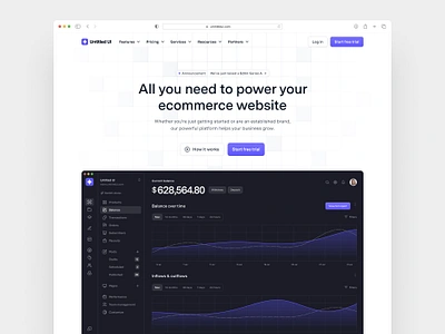 Online store backend — Untitled UI b2b dashboard grid grid background marketing marketing site product design saas site header ui ui design user interface web design website design website header