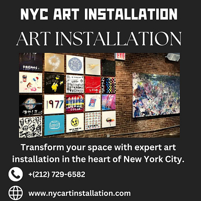 New York Art Installation artinstallation design newyork nycartinstallation ui