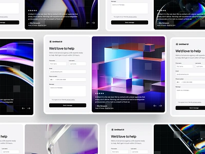 Contact form — Untitled UI contact contact form contact us create account form get in touch message onboarding sign up testimonial ui design user interface web design