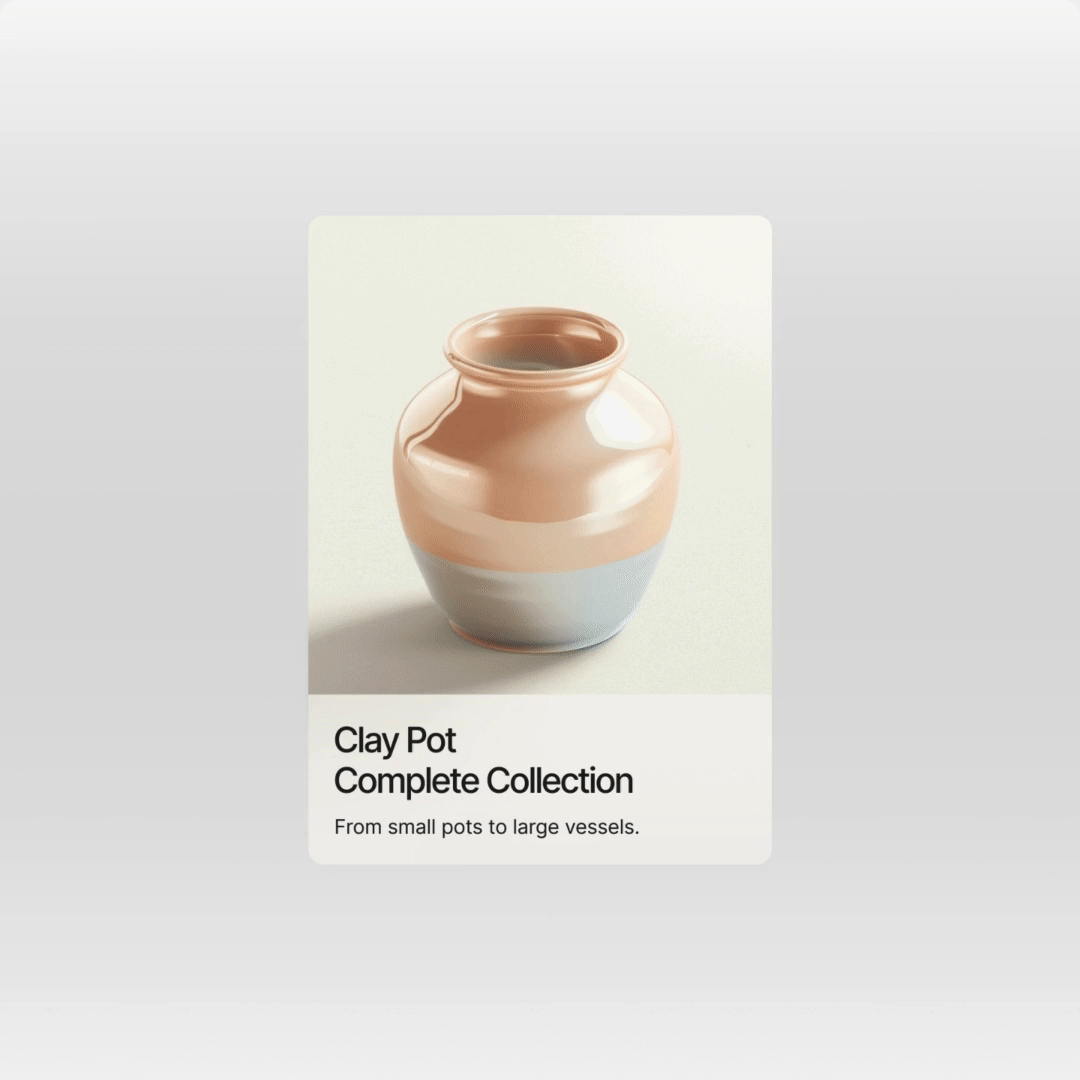 Product card 3d app app design clay design icon icons illustration interface pot product shop ui ux