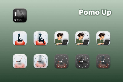 3/100 icon - PomoUp appicon icon