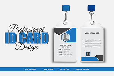 I will design id cards lanyards and identity cards 3d animation badge badges branding business card business card design design employee card graphic design id badge identity card illustration lanyard letterhead motion graphics name card ui vector visiting card