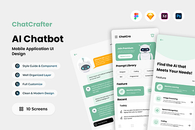 ChatCrafter - AI Chatbot Mobile App chatbot