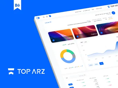 Top Arz, cryptocurrency platform app application blue branding cryptocurrency design design system illustration interaction minimalist ui ui ux design ui design