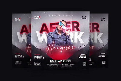 Party Flyer Template club flyer club poster dj flyer flyer instagram post party flyer party poster poster social media post