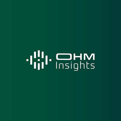 Concept: OHM INSIGHTS Brand Logo Design 3d animation branding graphic design logo motion graphics ui