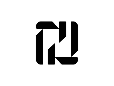 N d design elegant initial letter logo modern n nn onsirtus p symbol technology