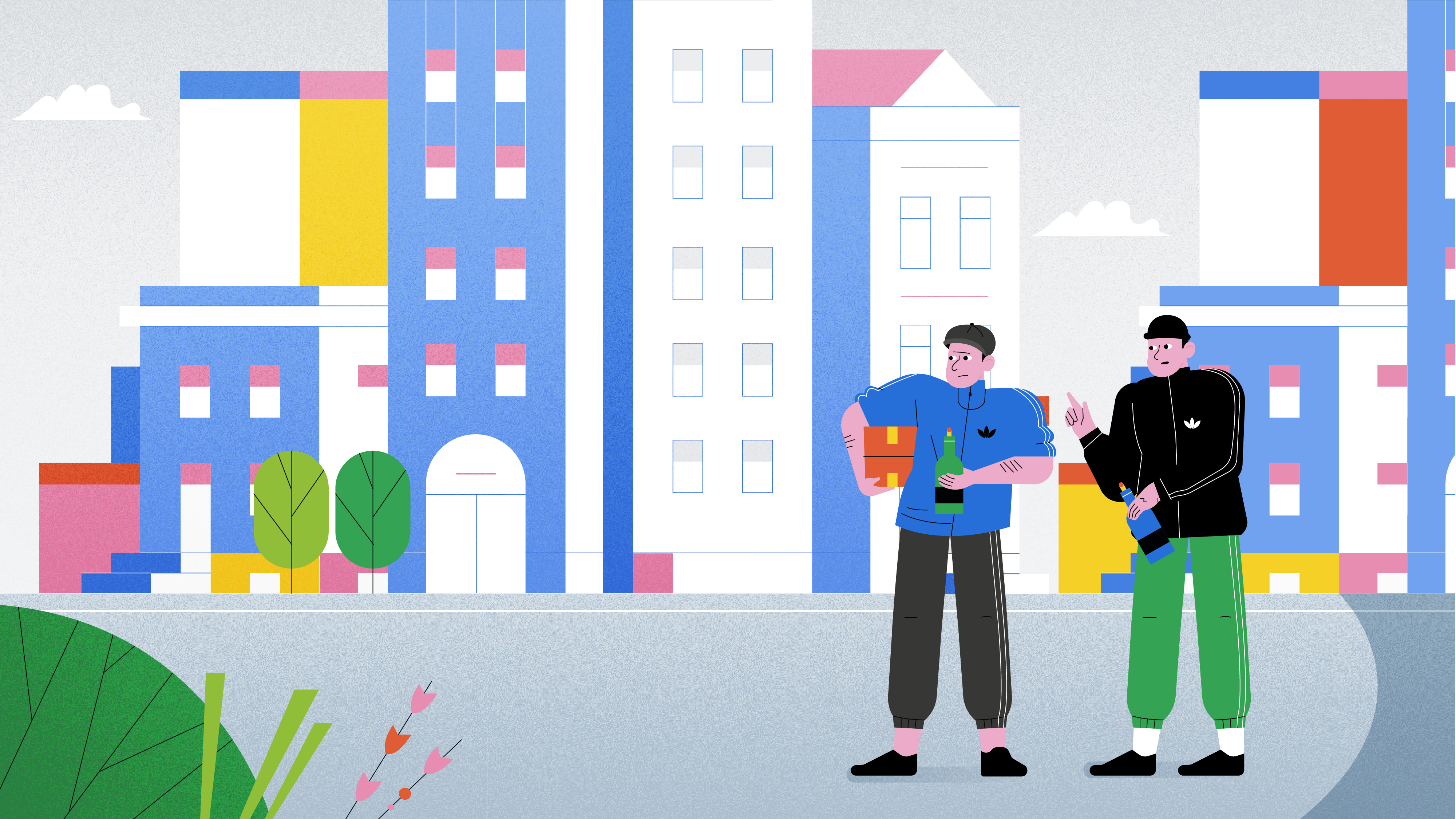 2D illustration 2d animation bandits boy cha character man