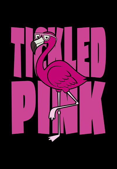 Tickled Pink adobe illustrator vector art vector illustration