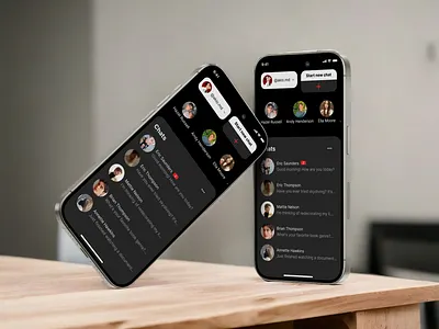 Message modile app design (daily ui) daily ui design figma mobile app ui ux