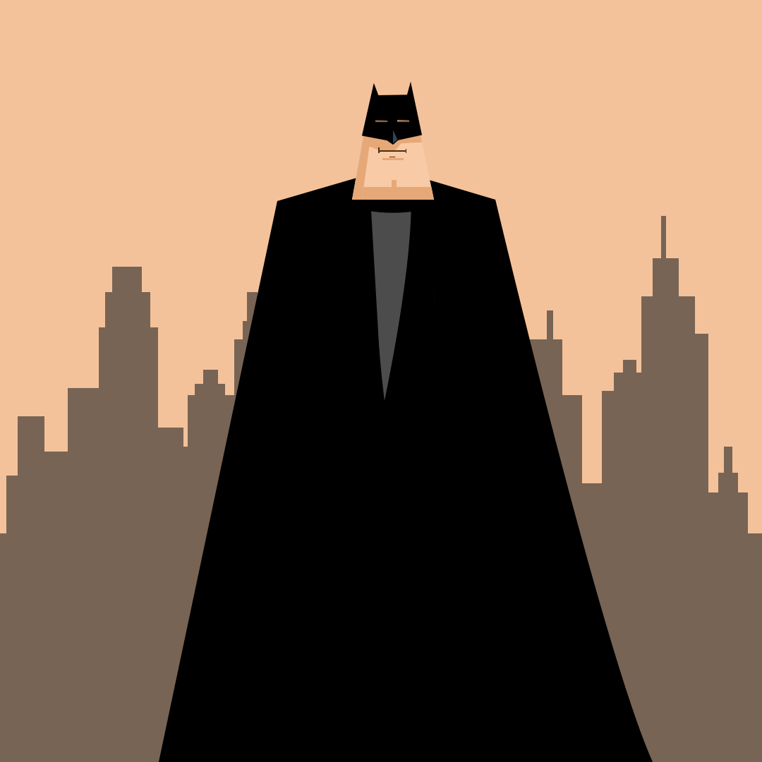 One Little Sip 2d 2d animation after effects animation batman design gif illustration loop