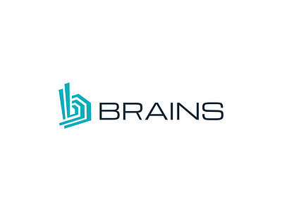 Brains Letter B Logo