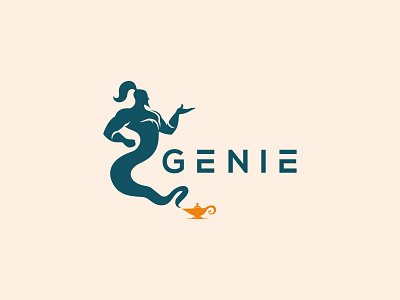 Genie Logo genie genie logo genie logo design genie magic genies genies logo genies vector logo magic logo