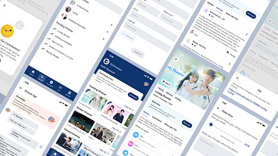 DRAMA MANIA app design drama logo product design ui ui ux
