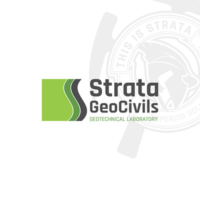 Strata GeoCivils Brand & Web Development branding logo web design