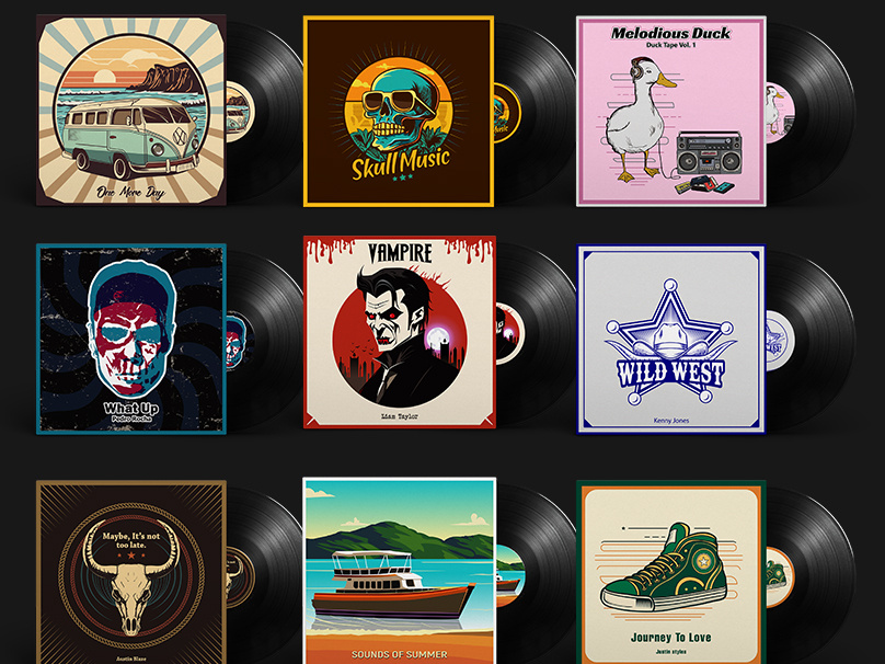 Album Covers Collection By Arslan Ali Shah On Dribbble