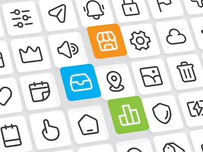 110 Essential Icons! design essential essential icon graphic design icon design iconography icons interface interface icon ui ui icon user interface