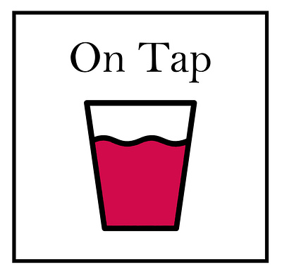 Logo for On Tap alcohol beer branding design figma graphic design illustration logo typography ui ux vector