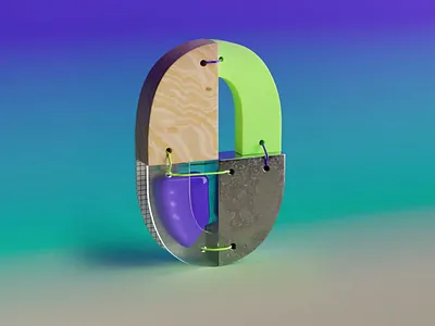 36 days of type - 0 36daysoftype 36daysoftype2024 3d animation blender branding cinema4d design illustration motion design motion graphics redshift