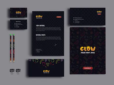 Brand Design For Glow! artistsontwitter artoftheday branding craftedwithcare creativepreneur designcommunity freelancedesigner freelancelife graphic design illustration logo timelesselegance