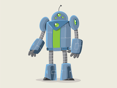 bOB_r0Bo7 characterdesign illustration robot vector