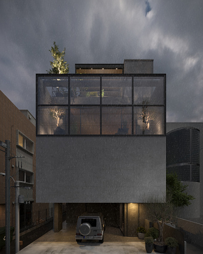 Esprit House 3d 3ds architecture archiviz exterior visualisation