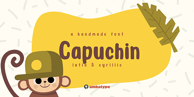 Capuchin - Handwritten Fun Font animation font cartoon font child font cute fon font design fun font joyful font whimsical font