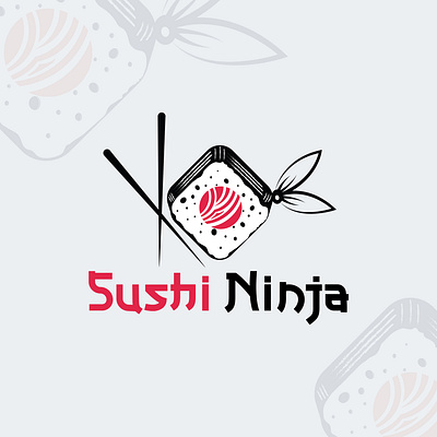 Sushi Ninja Logo (Unused) best logo branding businesslogo creativelogo food logo graphic design illustration logo logo design logodesigner logomark logoprocess logos logotype minimal logo modern logo sushi logo sushi retaurent typography vector