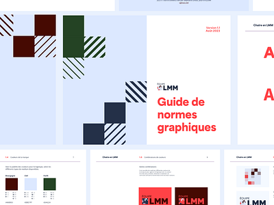 New case study: Équipe en LMM academical journal branding logo minimal modular pixel research typography ui webdesign website