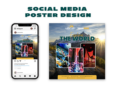 Social Media Poster Design branding graphic design photoshop social media poster