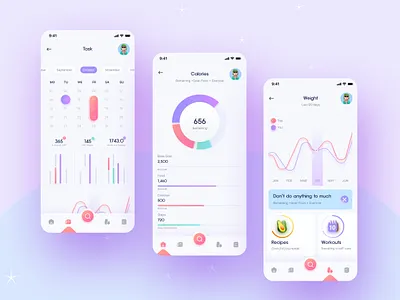Fitness mobile app ui fitness fitness app mobile mobile app mobile design sport ui ui design ux workout workout app