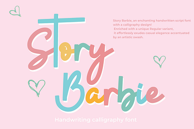 Story Barbie 3d branding cunky graphic design logo motion graphics