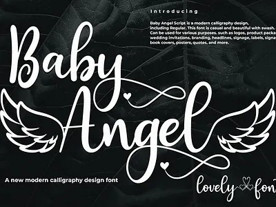 Baby Angel trending font