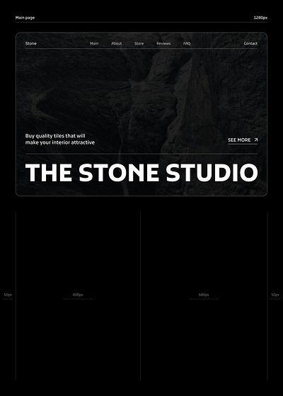 UI UX Design for Stone studio design figma figma design ui ui ux ui ux design web design web ui uxdesign website desig