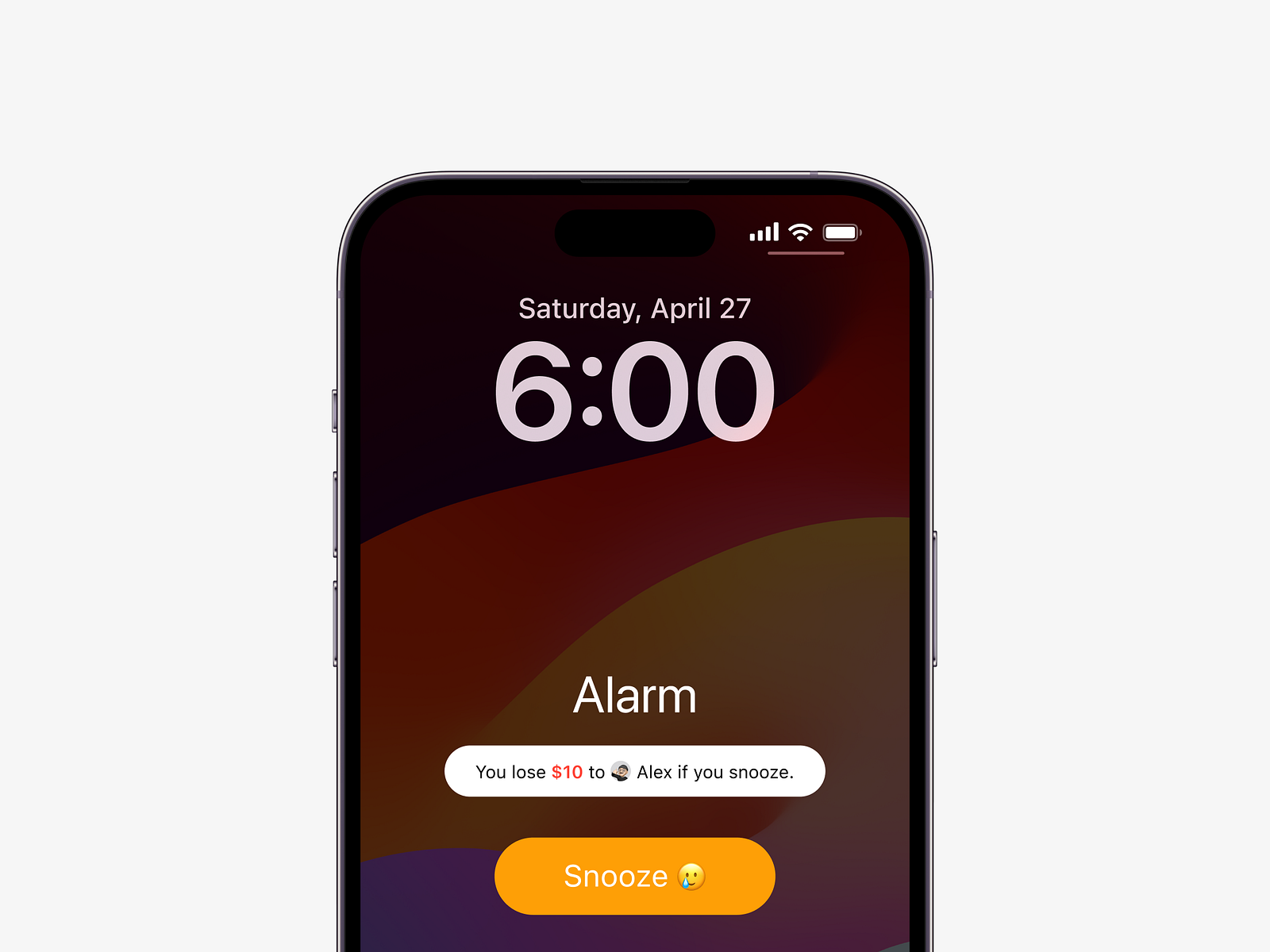 Accountability Alarm by Sreenath Pradeep on Dribbble