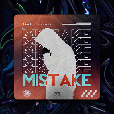 MISTAKE album album cover branding cover creative design graphic design illustration logo ui
