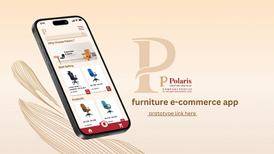 Polaris application e commerce furniture mobile app ui ux