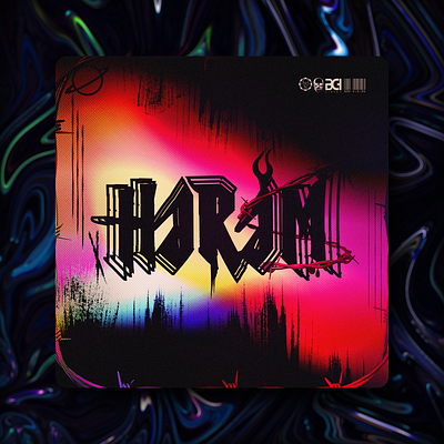 HARAM album album cover branding cover creative design graphic design illustration logo ui