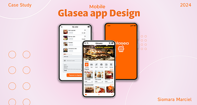 UX/UI Case Study: Glasea app Design app appdesign application casestudy design designthinking figma mobileapp uidesign userinterface uxui