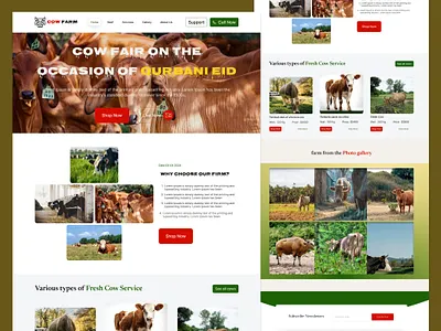 "Milk & Meadow: Artistic Approach to Farm Website Design" 2024 agriculture web design branding cow farm landing page cow farm web design cow fram dairy farm design digital farm farm landing page landing page stories from the digital farm ui ui design ux web design website website ui design wonders of cow farms