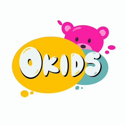 logo okids branding graphic design logo
