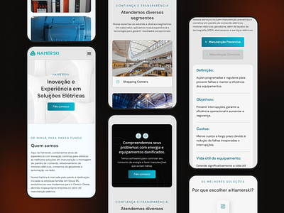 Website Design | Hamerski design graphic design interface mobile design ui ui design web design