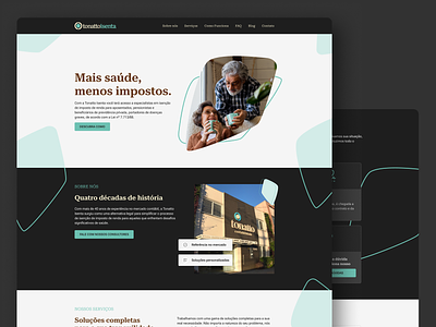 One Page Design | Tonatto branding figma graphic design ui ux design web design