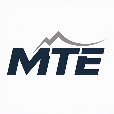 Logo design for MTE graphic design logo