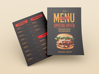 Food Menu Design design food food design food menu graphic design logo menu menu dessign minimal minimalistic ui