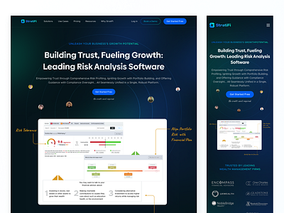 Empower Your Practice: Streamline Risk Management with StratiFi branding compliance design financialadvisors innovation product design ria riskanalysis riskmanagement ux wealthtech