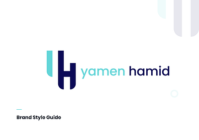 Brand style guide - yamen hamid branding graphic design logo ui