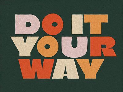 DO IT YOUR WAY ❤️‍🔥 animation motiondesign typography